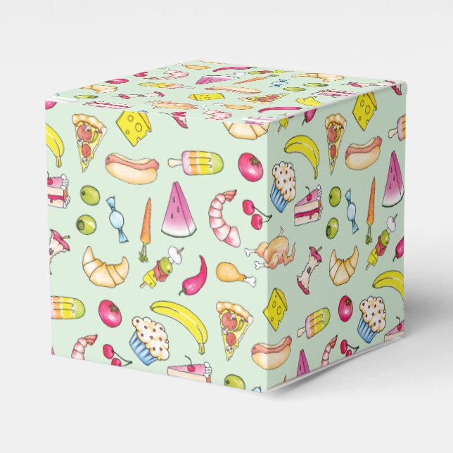 Lebensmittel Geschenkschachtel (Vorderseite)