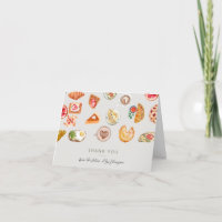 Lebensmittel Illustriert Graues Brautparty Brunch