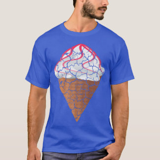 Lebensmittel kochen Foodie Eiscreme-Kegel gestress T-Shirt