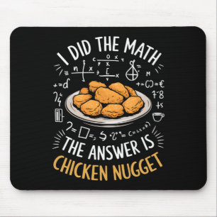 Lebensmittel Liebhaber Ich Habe Die Mathematik Ant Mousepad