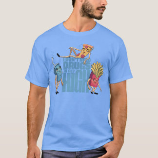 Lebensmittel mit hohem Zuckergehalt lustig T-Shirt