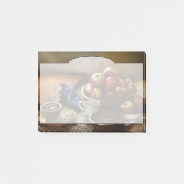 Lebensmittel - Obst - Frühstücksbereit Post-it Klebezettel (Vorderseite)