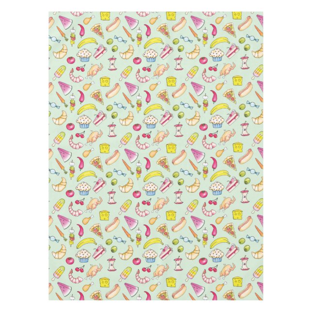 Lebensmittel Tischdecke (Vorderseite)