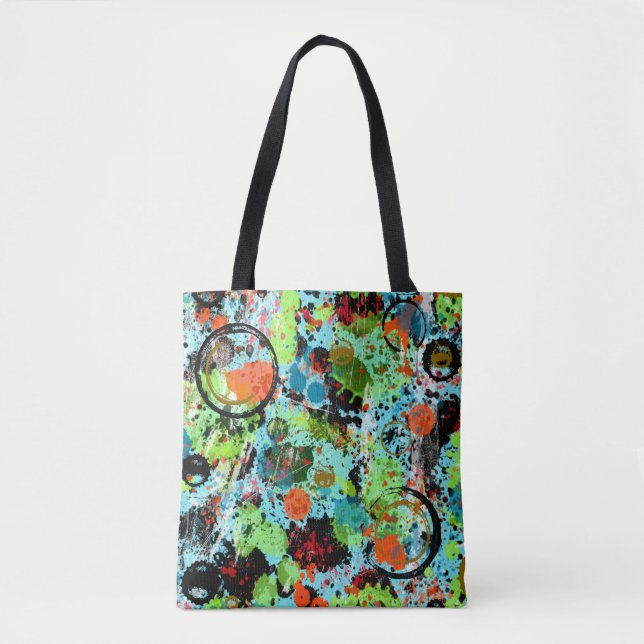 Lebensmittelbekämpfung Abstrakt Tasche (Vorderseite)