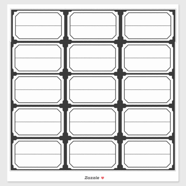 Lebensmitteldatum-Etiketten Aufkleber (Blatt)