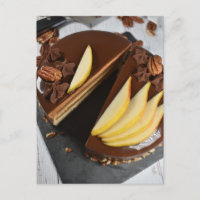 Lebensmittelfotografie Schokolade Pear Entremet Ca