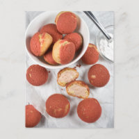 Lebensmittelfotografie Strawberry Craquelin Choux 