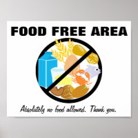 Lebensmittelfreie Zone Allergie Freundliche Zone i