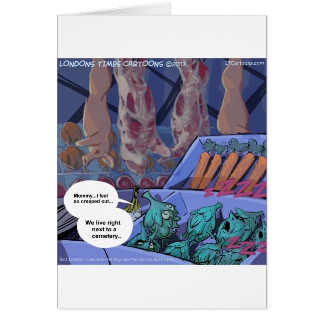 Lebensmittelgeschäft Graveyards Vegan Funny Funny (Vorne)