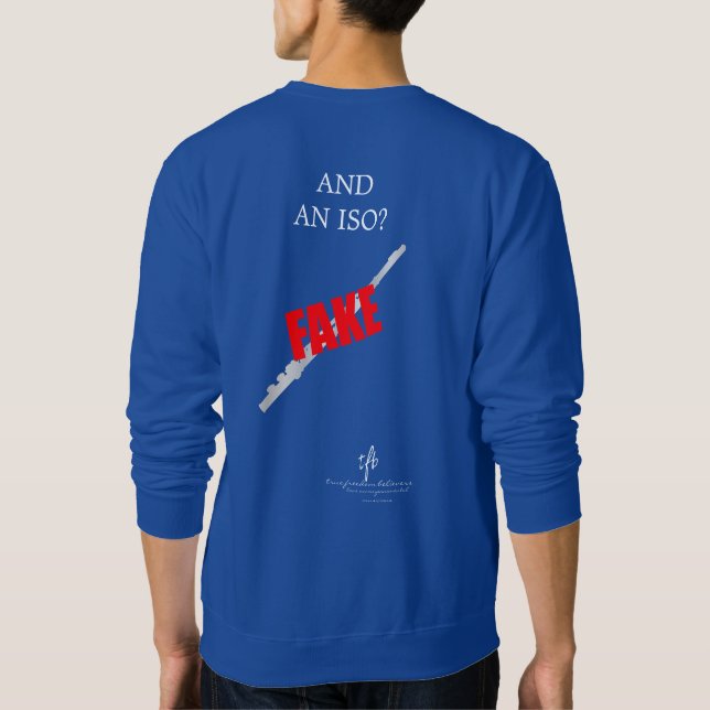 Lebensmittelgeschäft ISO II Flute Wh. Txt. Sweatshirt (Rückseite)