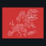 Lebensmittelkarte Europas (rot) Poster<br><div class="desc">Andere Versionen dieses Plakats: Dieses Plakat ist auch in vielen Farben erhältlich: Karte, Landkarten, Lebensmittel, "Food Map", Feinschmecker, Essen, Essen, essen, essen, trinken, getränke, mahlzeiten, essen, essen, essen, essen, essen, essen, essen, essen, essen, essen, essen, essen, essen, essen, essen, essen, essen, essen, speisen, speisen, speisen, speisen, speisen, speisen, speisen, speisen,...</div>