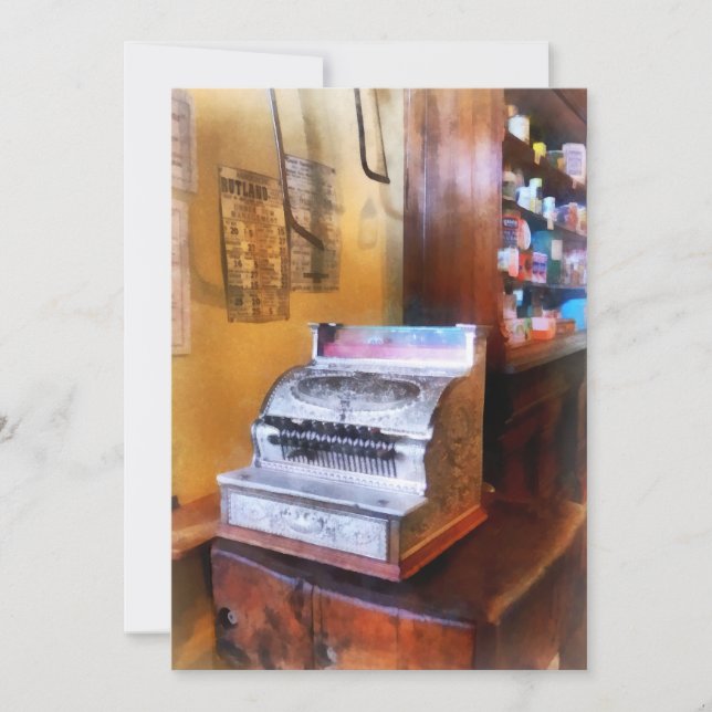 Lebensmittelladen Einladung (Vorderseite)