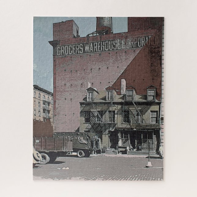 Lebensmittellager Vintage Industrielandschaft (Vertikal)