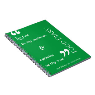 Lebensmitteltagebuch (#Victuals) Notizblock