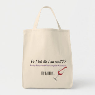Lebensmitteltasche, sehe ich aus, als ob ich koche tragetasche