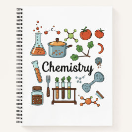 Lebensmittelwissenschaft Kulinarische Chemie Notiz Notizbuch