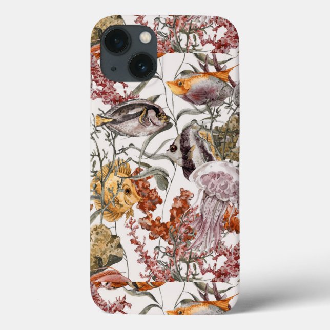 Lebensmuster für das Wasser - Farbe des Meeres 2 Case-Mate iPhone Hülle (Rückseite)