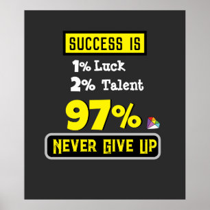 Lebensquoten, Abschluss, Glückwünsche Poster