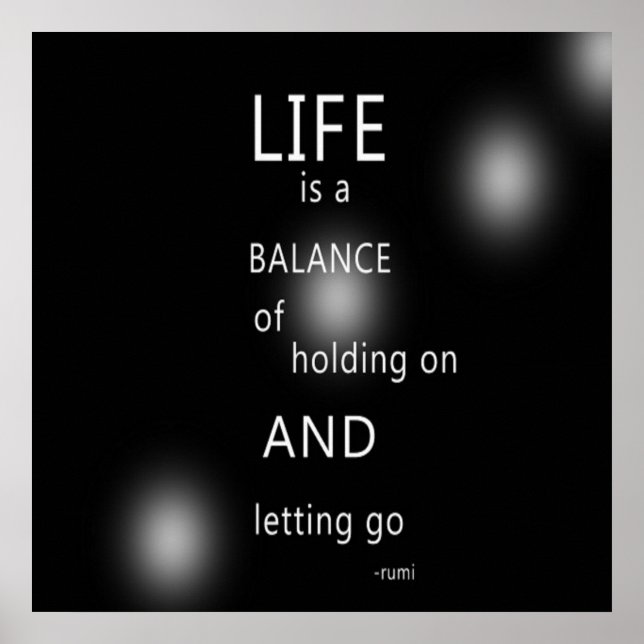 Lebensquotierungen Poster (Vorne)