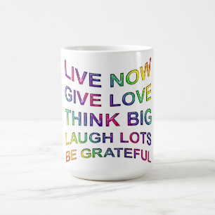Lebensregeln Kaffeetasse