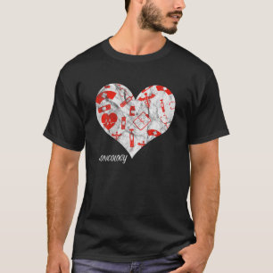 Lebensretter für Krankenpfleger Pflege Herz-Kreisl T-Shirt