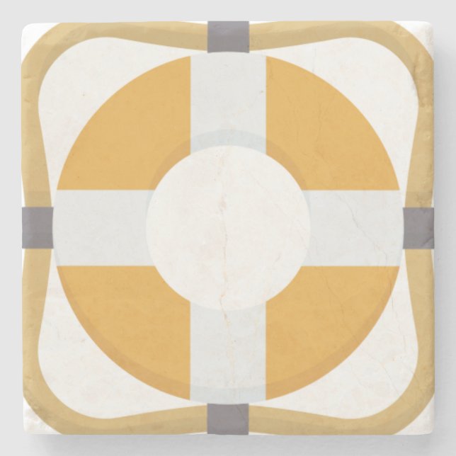 Lebensretter Steinuntersetzer (Vorderseite)