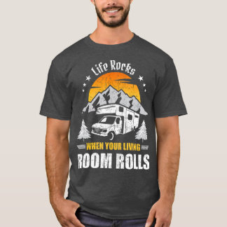 Lebenssteine beim Rollstuhl des Campingplatzes Cam T-Shirt