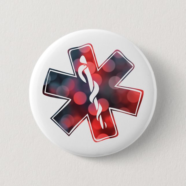 Lebensstern Button (Vorderseite)
