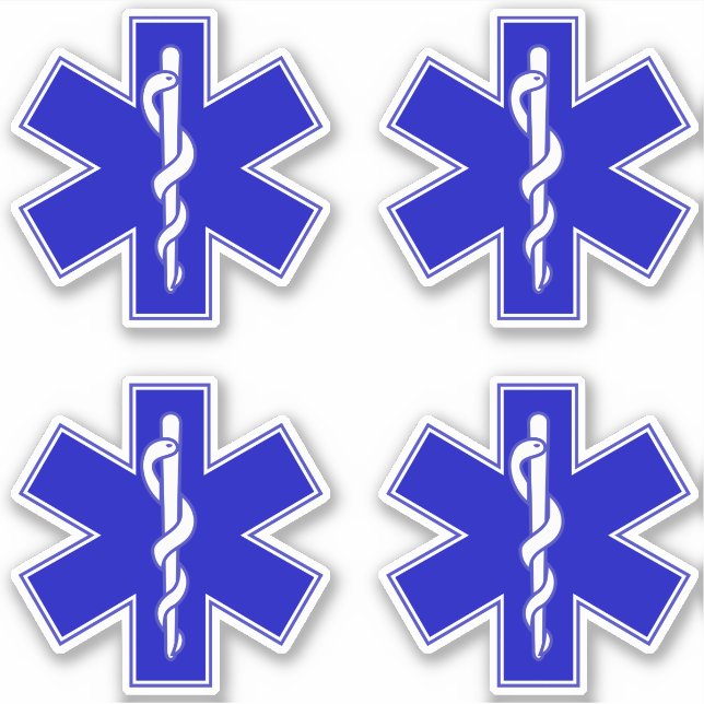 Lebensstern (EMT) Aufkleber (Vorderseite)