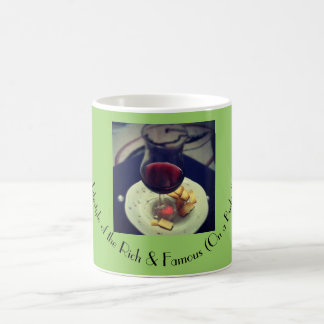 Lebensstil-Tasse für allen WEIN, KÄSE, Liebhaber Kaffeetasse