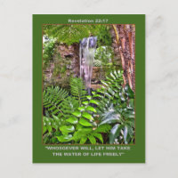 LEBENSWASSER Postkarte