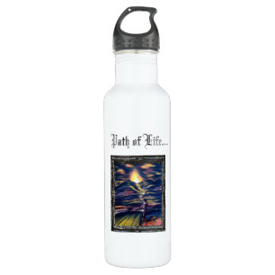 Lebensweg Aluminiumwasserflasche Edelstahlflasche