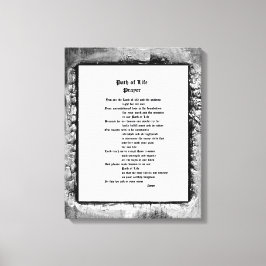 Lebensweg Leinwanddruck