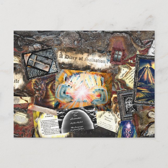 Lebensweg Postkarte (Vorderseite)