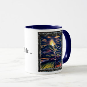 Lebensweg Tasse