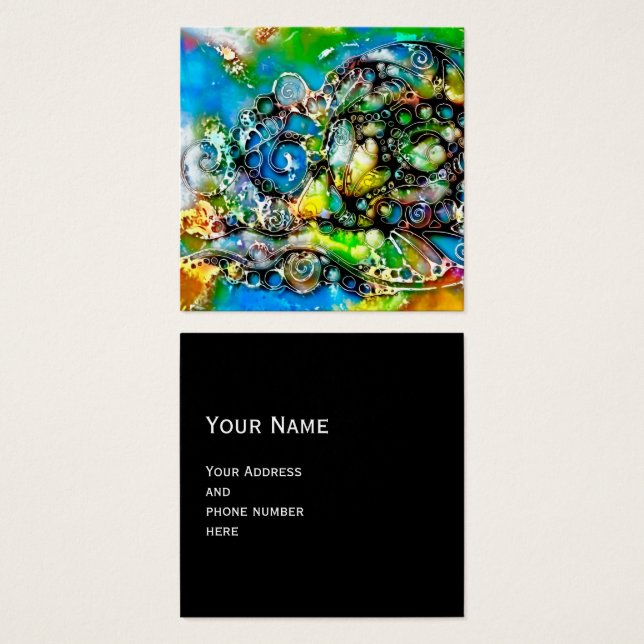 Lebensweise - Neurographische Kunst 7 (Vorne & Hinten)