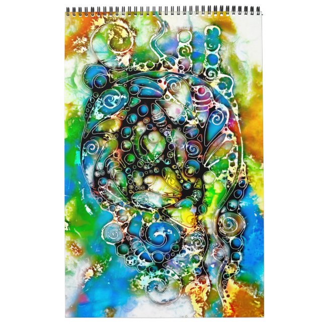 Lebensweise - Neurographische Kunst 7 Kalender (Titelbild)