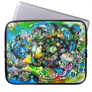 Lebensweise - Neurographische Kunst 7 Laptopschutzhülle