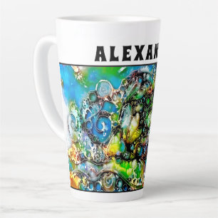 Lebensweise - Neurographische Kunst 7 Milchtasse