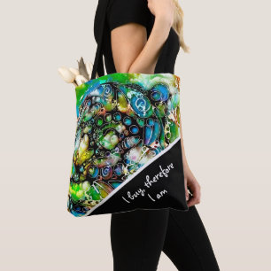 Lebensweise - Neurographische Kunst 7 Tasche