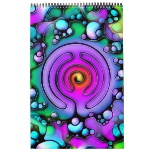 Lebensweisen - Neurografisches Kunstmuster 2 Kalender