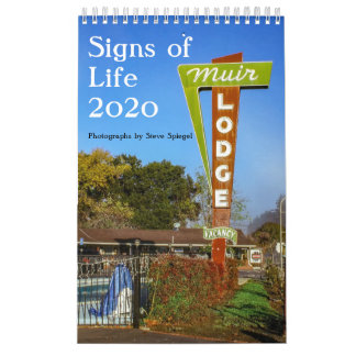 Lebenszeichen 2020: Ein Kalender der Vintagen Sign