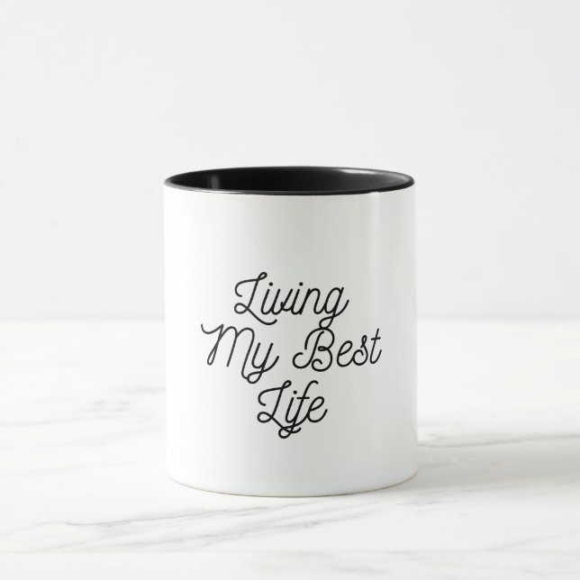 Lebenszeit meiner besten Kaffee-Tasse Tasse (Zentrum)