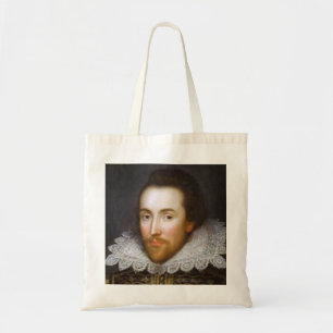Lebenszeit-Porträt von Shakespeare Tragetasche