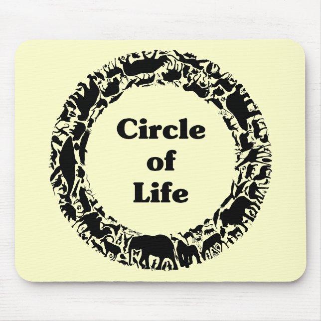 Lebenszirkel Mousepad (Vorne)