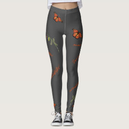 Lebenszyklus eines Monarchfummis Leggings