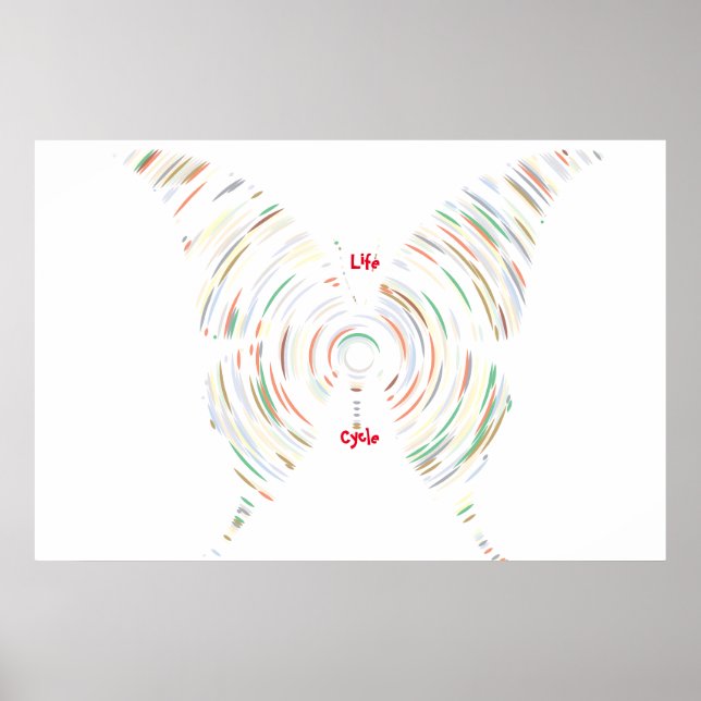 Lebenszyklus-Poster Poster (Vorne)