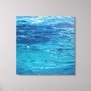 "Lebenwasser" dehnte Leinwand-Druck aus Leinwanddruck