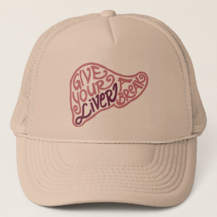 Leber-Bruch-Fernlastfahrer-Hut Truckerkappe