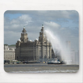 Leber-Gebäude Liverpool - Mousepad